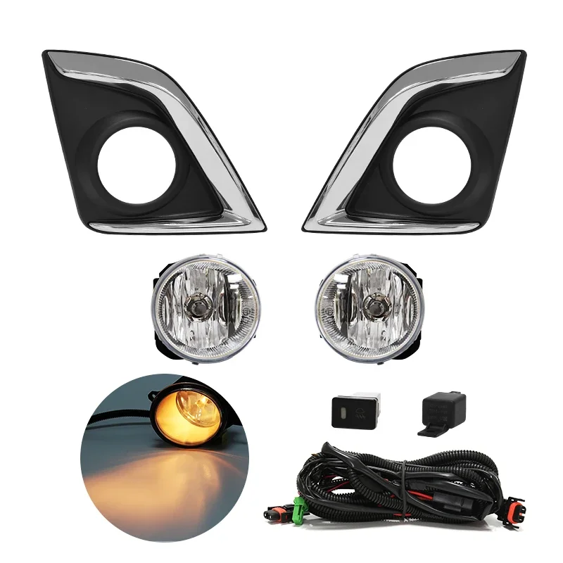 Фото Для ISUZU D-MAX 2016 2017 2018 2019, светодиодные противотуманные фары, противотуманные фары, передний бампер, автозапчасти, дневные фары, водонепроницаемые аксессуары №2
