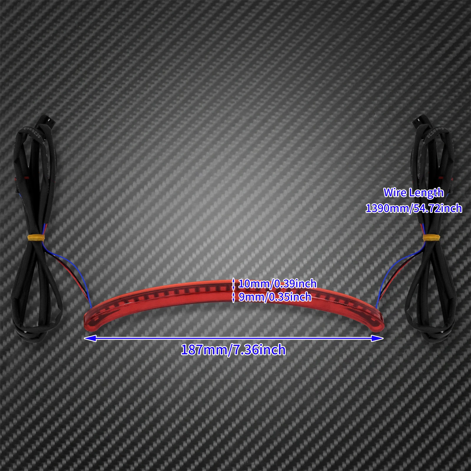 Заднее крыло мотоцикла светодиодный задний фонарь сигнала поворота в сборе