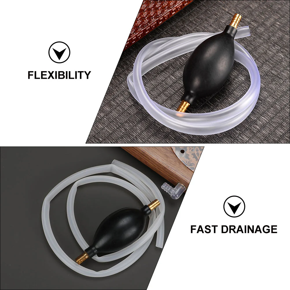 Сливной шланг с всасывающим шариком впитывающий поднос для чая пластиковые