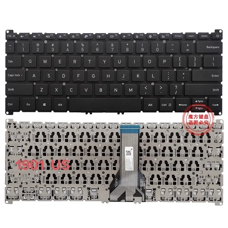 Новая клавиатура US для Xiaomi RedmiBook13 14 XMA1901