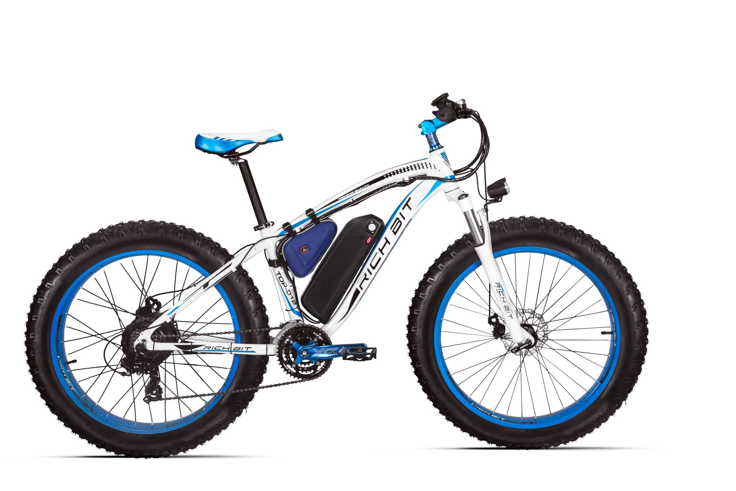 

RICHBIT Mtb Bicycle 1000W 7 Speed Electric Bike 26 Inch 4.0 Fat Tire Ebike 48V 17Ah Lithium Battery Electric Mountain Bicycle