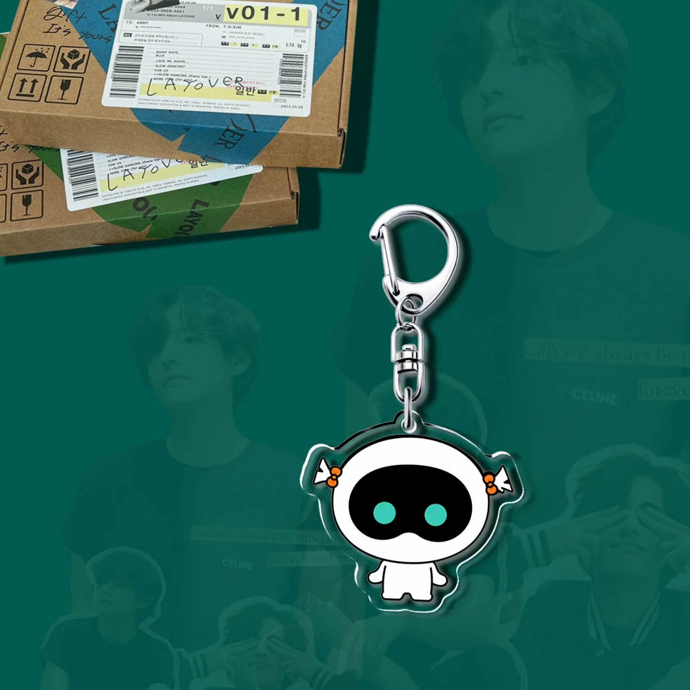 Акриловый брелок Kpop на заказ JK GOLDEN MUSE Альбом LAYOVER AgustGDddays FACES INGIDO JINS Tae Hyung Брелок