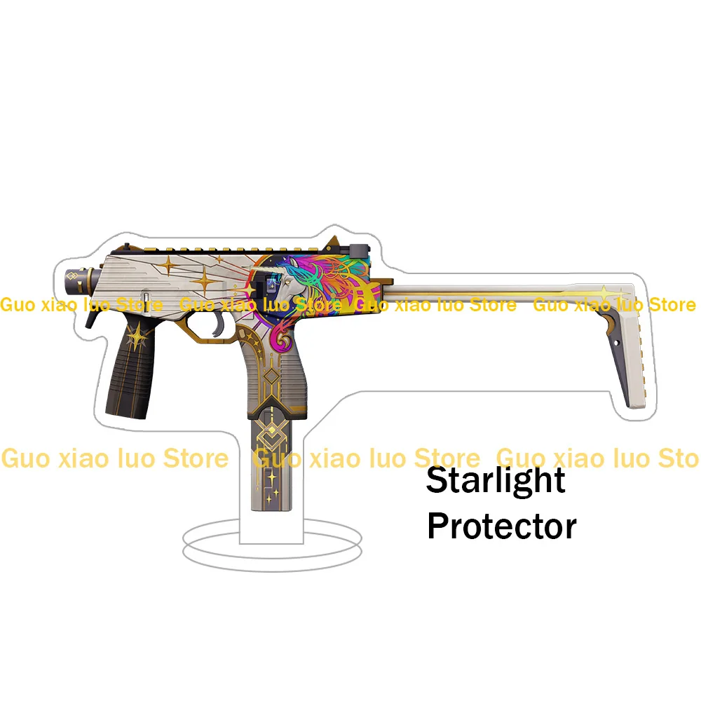 Guo Xiao Luo CS2 GO Game weapon MP9 Arctic Tri-Tone Hot Rod Starlight Protector Mount Fuji Skins acrylic stand ornament gift