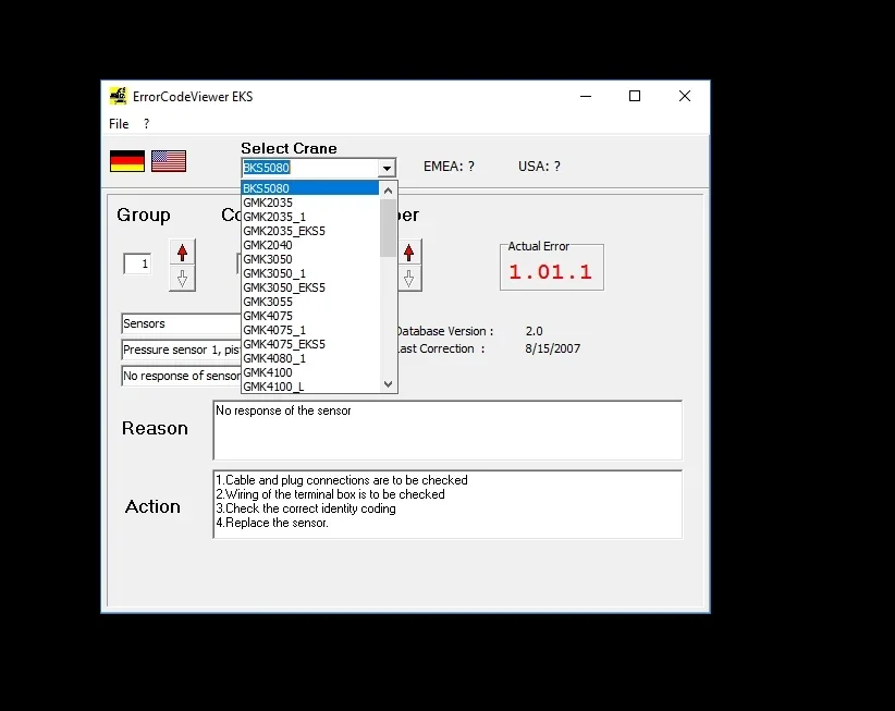 DVD-просмотр Grove Manitowoc Crane Care Full ECOS V1 V2 V4