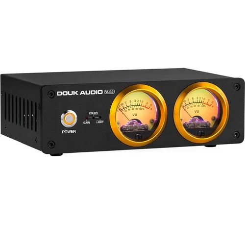 Mic звукосниматель RCA двойной аналоговый желчный пузырь VU измеритель из