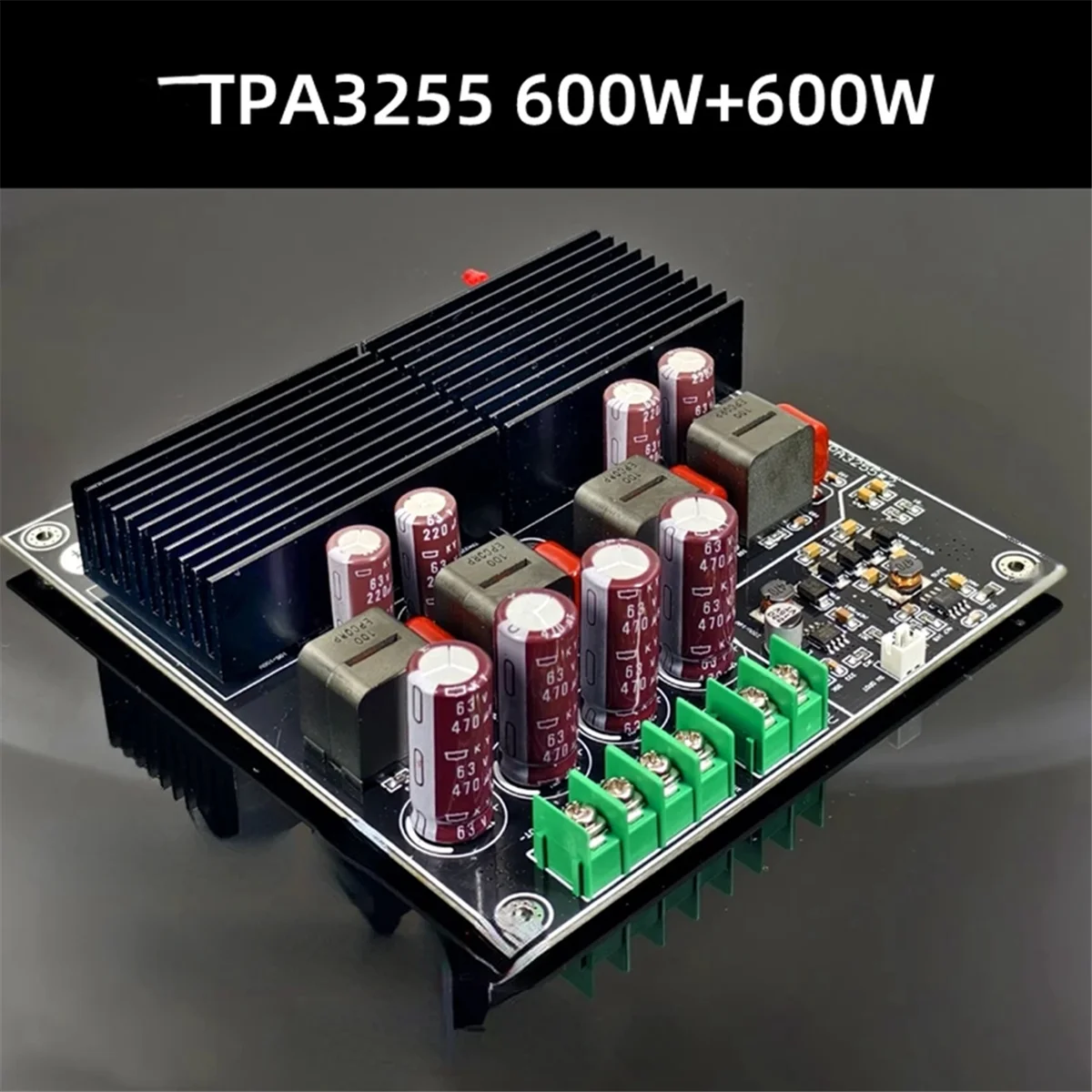 Фото SAMP-200 HIFI двухъядерный TPA3255 плата стереоусилителя 2-канальный 600 Вт + 600 Вт цифровой усилитель мощности класса D TL072 OP AMP №4