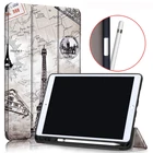 Чехол для планшета Apple IPad 8 2020 8 поколения 10,2 ''для ipad 7, держатель-карандаш, чехол для планшета, защитный чехол для ipad Air 3