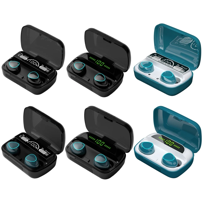 

R91A Водонепроницаемая внутриканальная гарнитура стерео звуковые наушники со светодиодным дисплеем шумоподавление