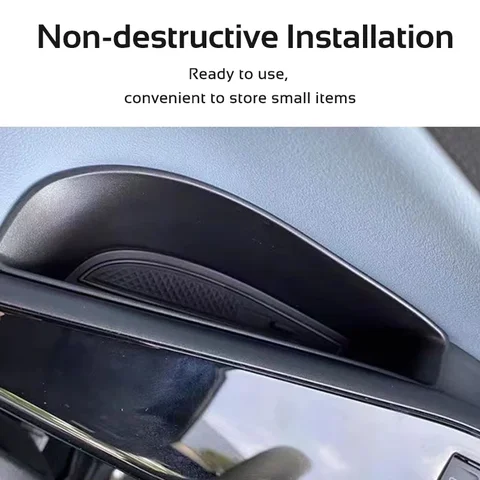 Для Volkswagen VW ID.3 ID.4 2022-2025 передняя задняя дверная ручка ящик для хранения держатель боковой подлокотник органайзер контейнер автомобильные аксессуары