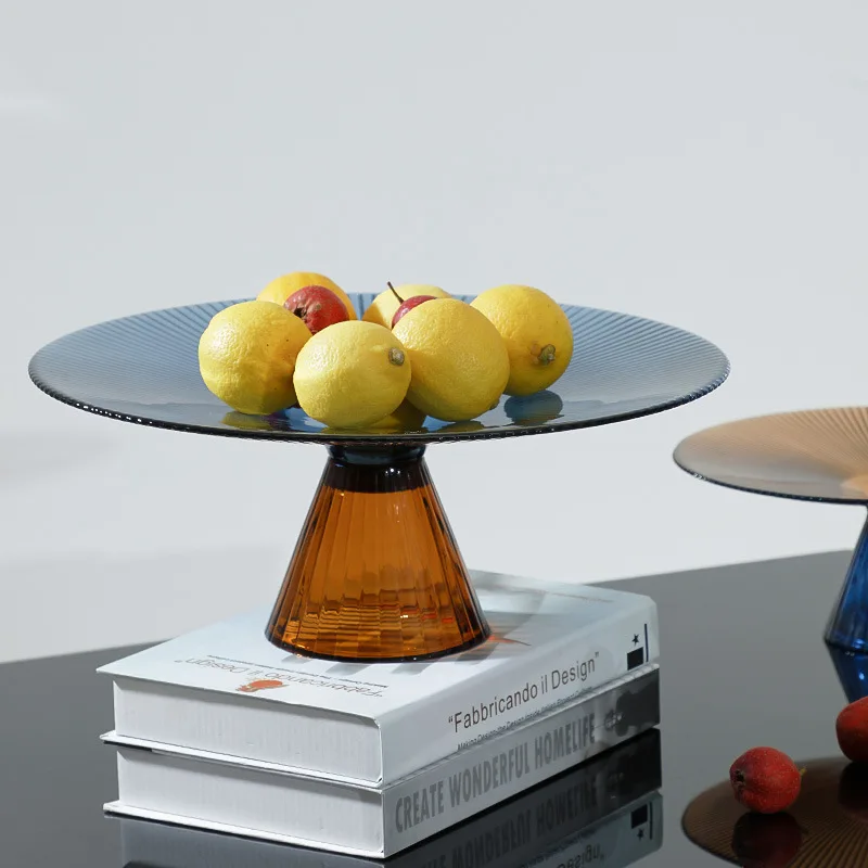 

Light Luxury Style Fruit Plate Modern Minimalist Nordic Creative Home Living Room Candy Bowl Snack Plate Living Room Decoration