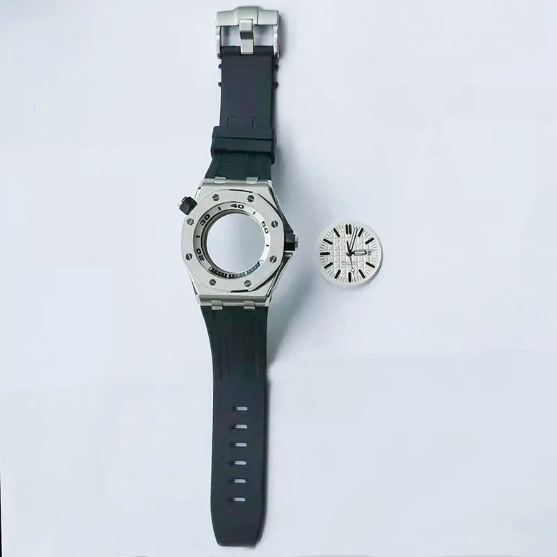 Watch Case Mechanical Watch The Same Royal Series For Oak Men's Automatic Silicone Tide Brand Men's Accessories Set