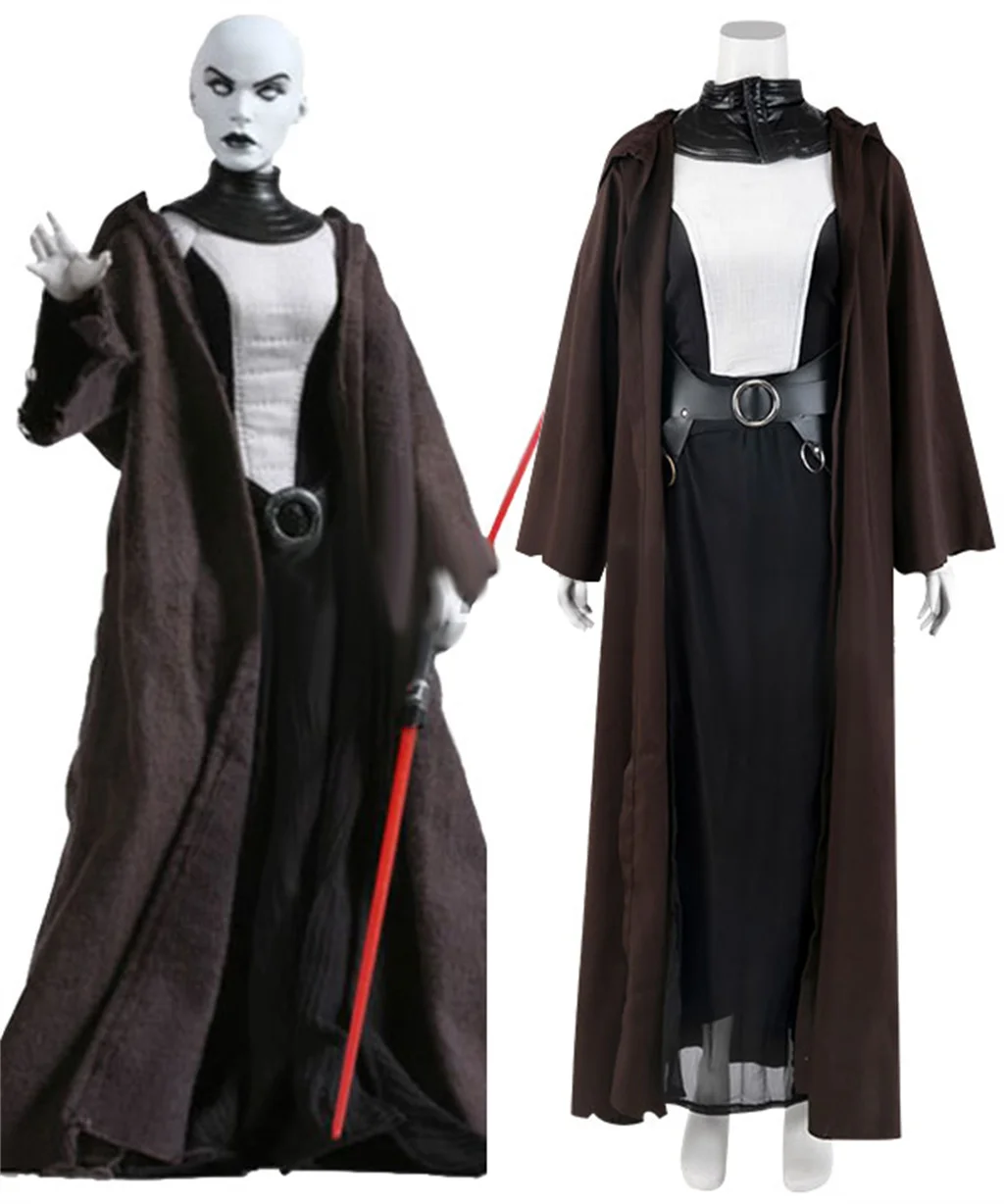 Asajj Ventress Cosplay Costume Adult Halloween Carnival Outfits