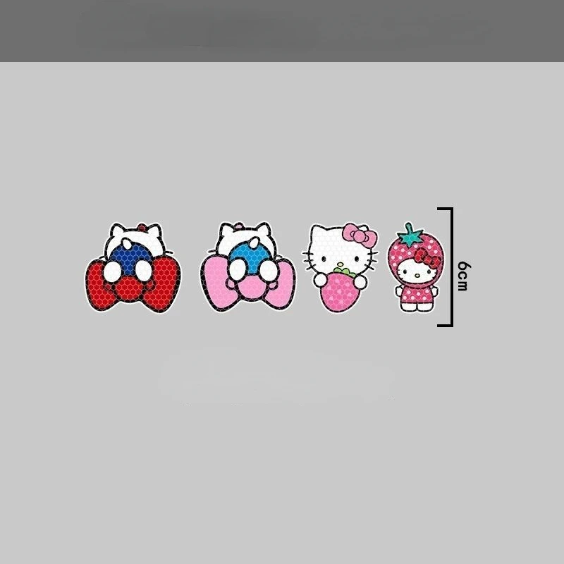 Лидер продаж стикер со светоотражающими рисунками милая модная наклейка для