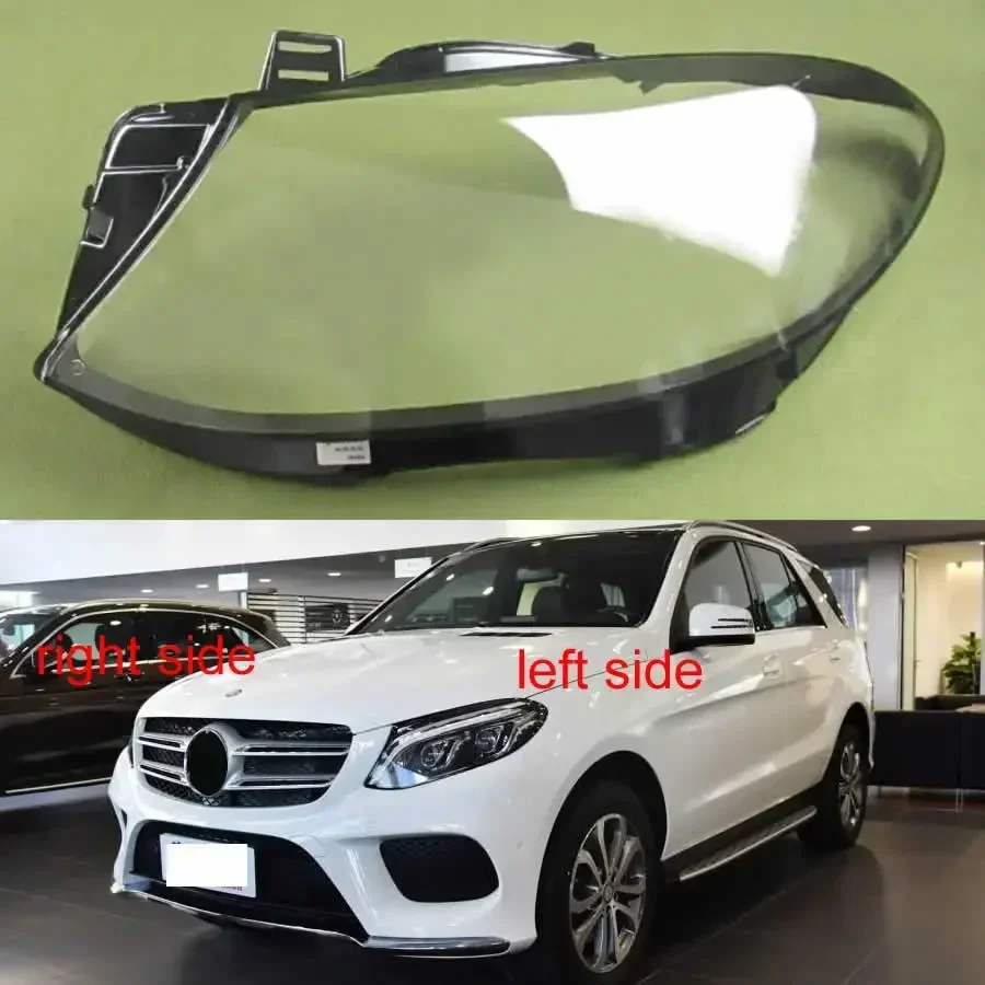 Для 2015-2019 Mercedes-Benz W292 GLE300 GLE320 GLE350 GLE400 GLE450 фары прозрачный абажур корпус из