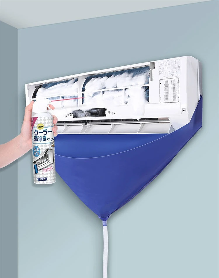 

Air conditioner cleaning cover tool Complete water cover water bag inner machine cleaning protective set waterproof