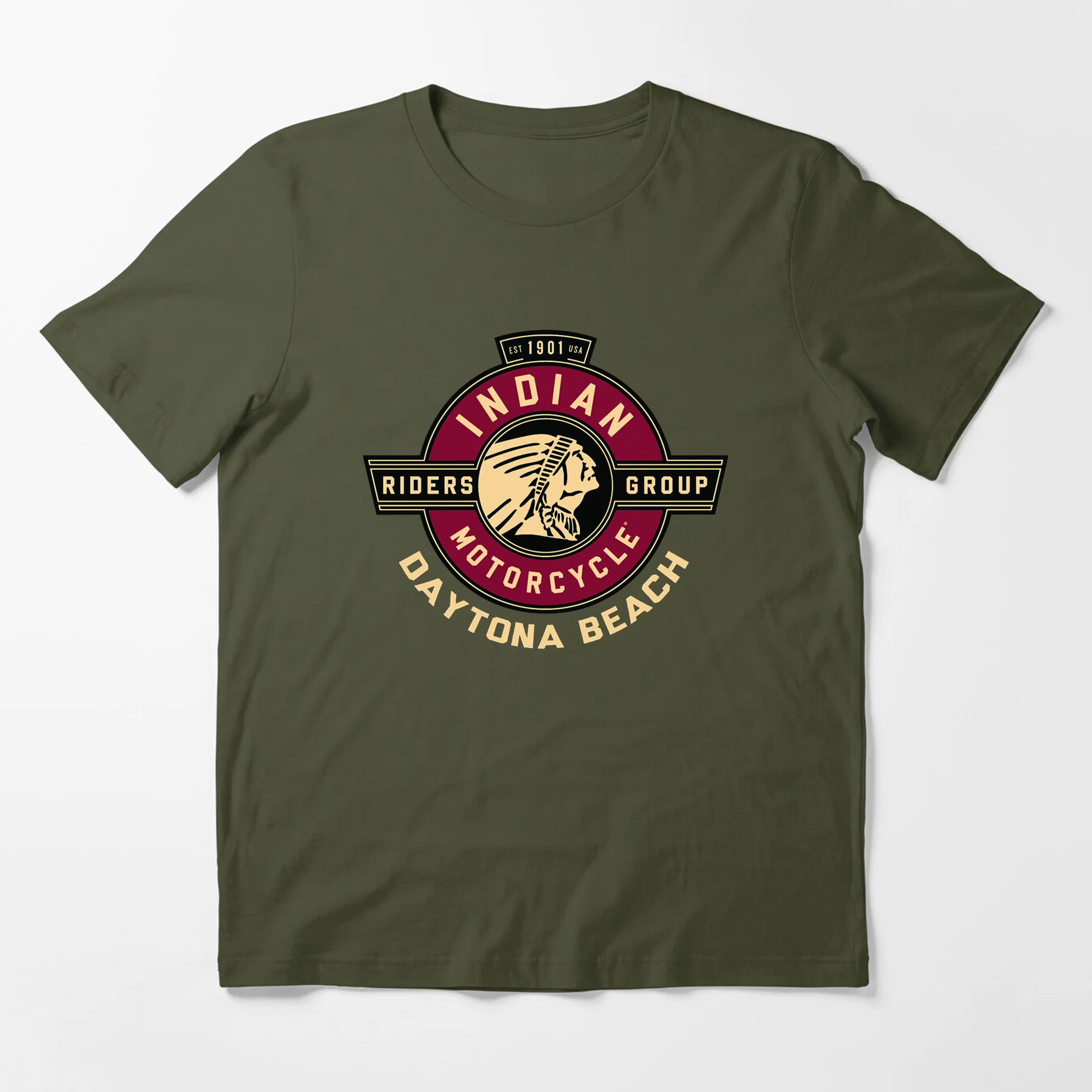 

Amazing Tees Male Casual T Shirt Oversized Essential Indian Motors Tribe Motorcycles Bikers Riders T-shirt Men T-shirts S-3XL