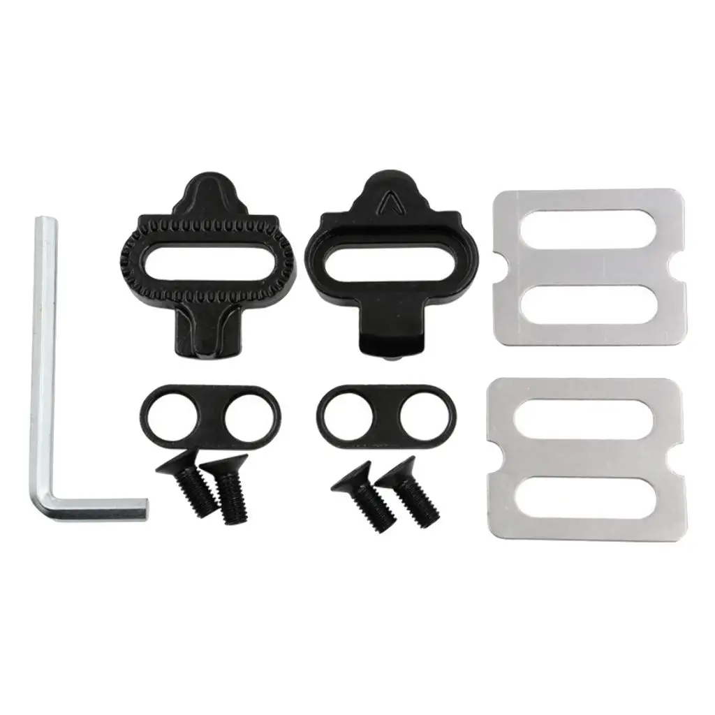 

Premium Mountain Bike Clipless Pedal Cleats Set 2 Bolt Shoes Cleat