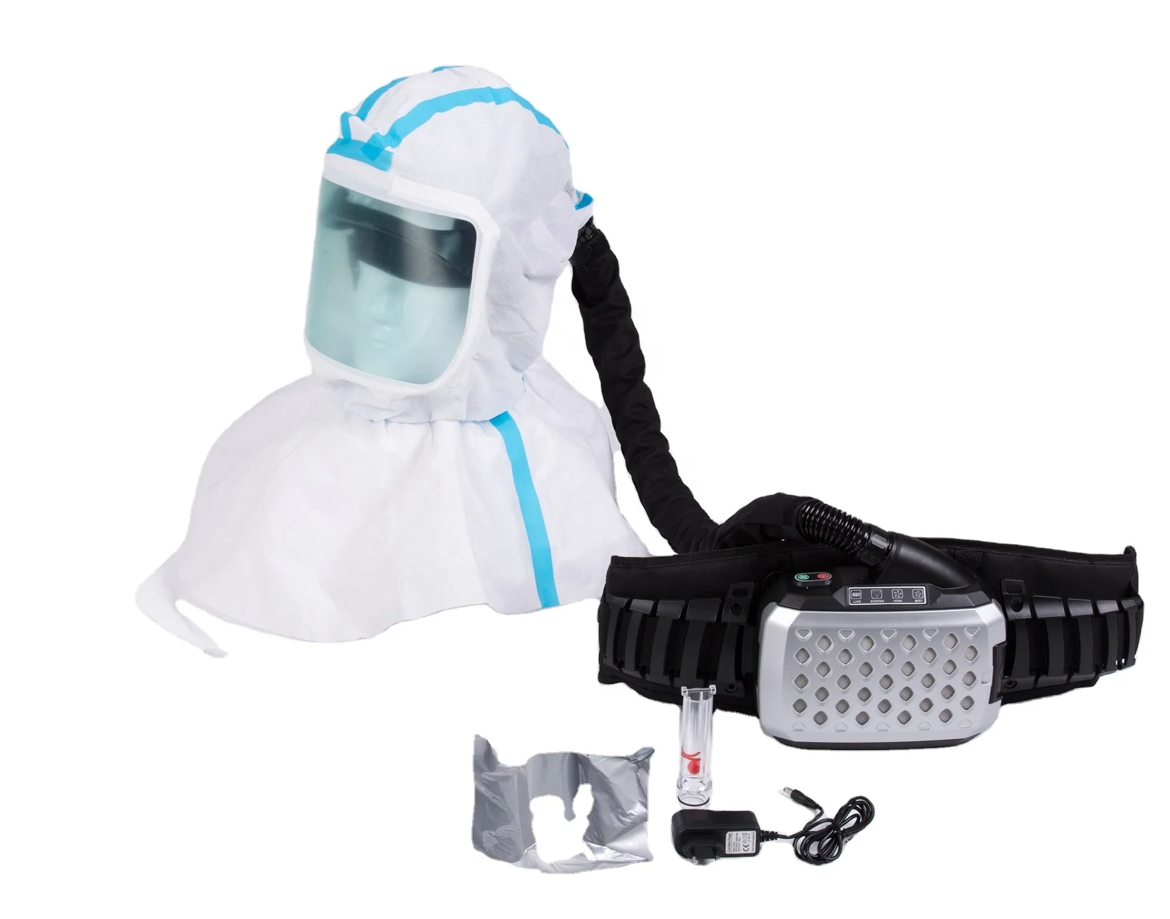 

Powered Air Purifying Respiratory device personal protective equipment