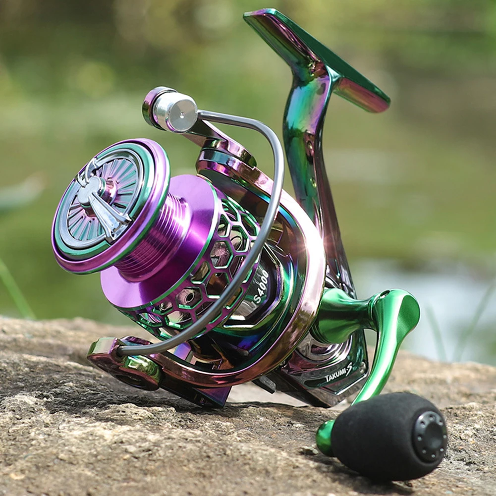 

Fishing Reel JS1000-4000 Spinning Reel 10KG Max Drag 3+1BB 5.2:1 Metal Spool Fishing Accessories Saltwater Fishing Reel Tackle