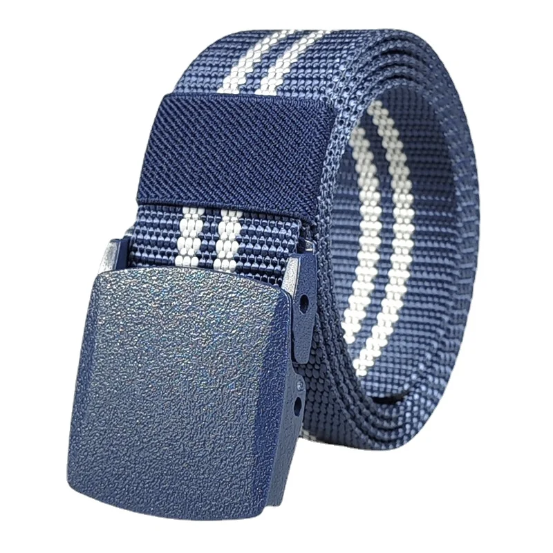 Men's belt Automatic Buckle Nylon Male Army Tactical Belt Military Waist Canvas Belts Outdoor Tactical Sports Belt Waistband