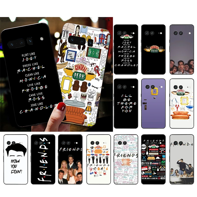 

Phone Case for Google Pixel 7 Pro 7 6A 6 Pro 5A 4A 3A Pixel 4 XL Pixel 5 6 4 3 XL 3A XL 2 XL Friend tv show how you doin Case