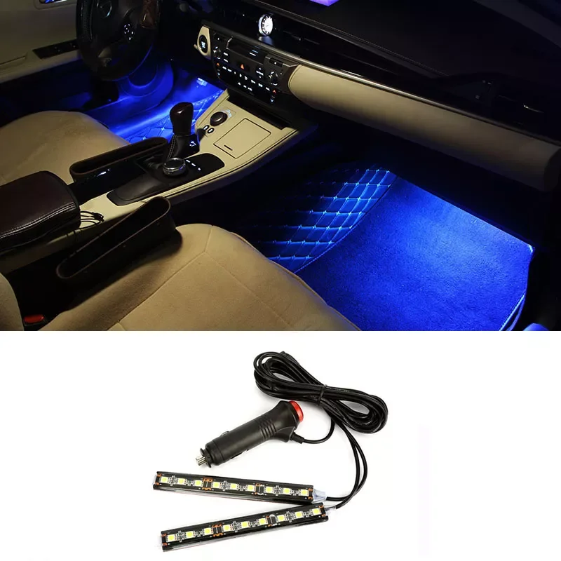 

Interior LED Foot Sole Decoration Light Strip for Toyota Camry RAV4 Yaris Highlander/Land Cruiser/PRADO Vios Vitz