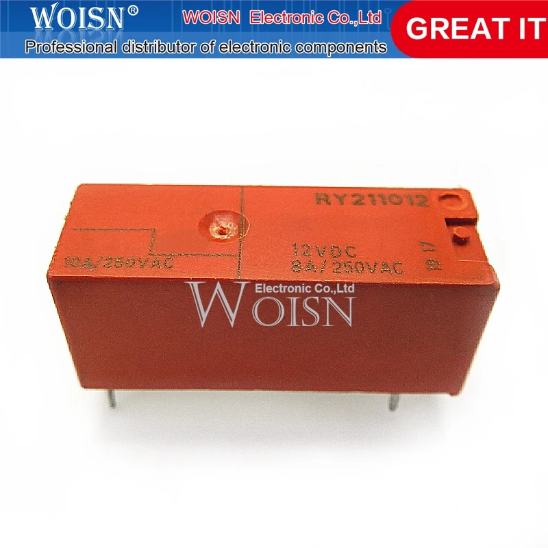 РИ 211012 5-футовое реле 8А 12 В