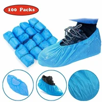 100pcs disposable waterproof shoe cover traveling outdoor portable hygienic boot cover high quality rain shoe covers for househo