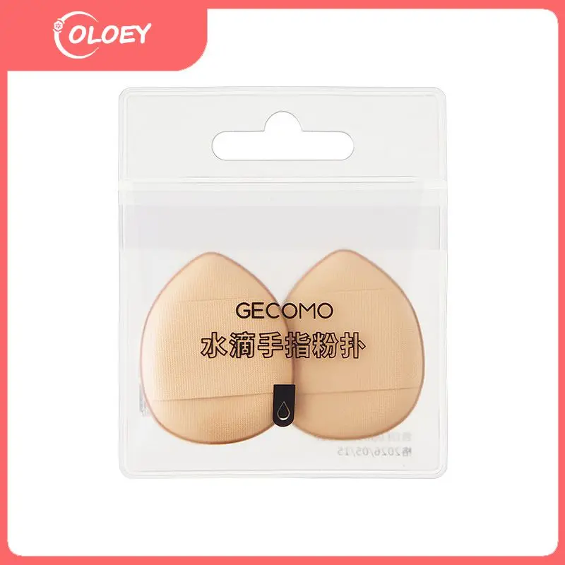 

Soft Foundation Concealer Puff Multi-functional Puff Pointed Design Makeup Sponge Beauty Cosmetics Mini Finger Puff Set