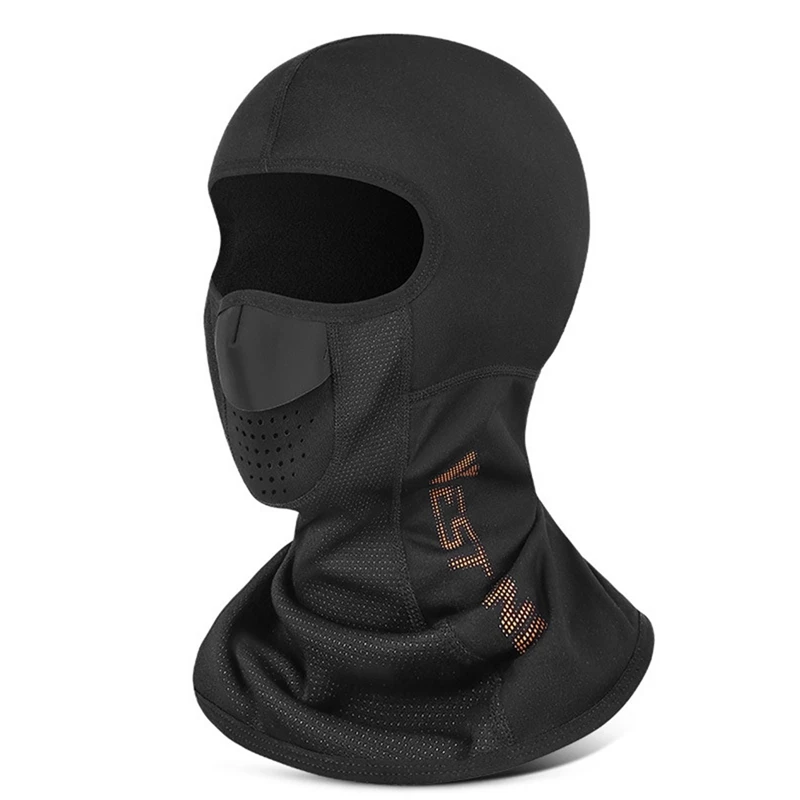 

WEST BIKING 1 PCS Electric Heated Cycling Cap Motorcycle Sport Balaclava Breathable Bike Face Cover Winter