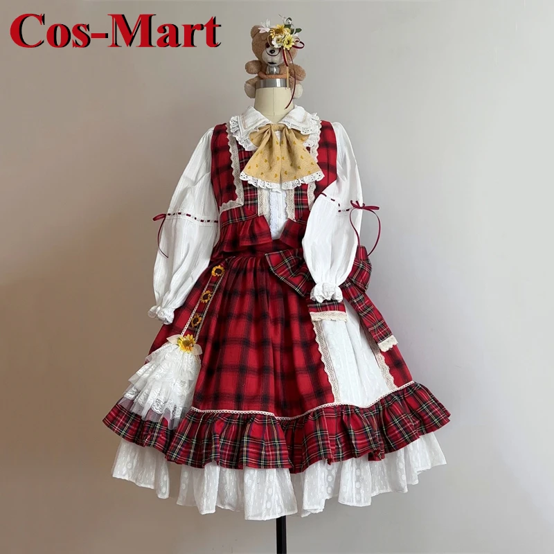 

Косплей-костюм Cos-Mart Game Touhou Project Kazami Yuuka, милое искусственное платье, стиль, новинка