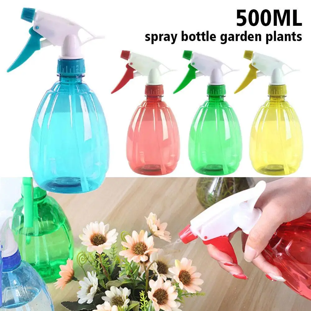 

500ml Spray Bottle Watering Can Gardening Plant Flower Irrigation Mist Sprayer Household Disinfection Cleaning Tool