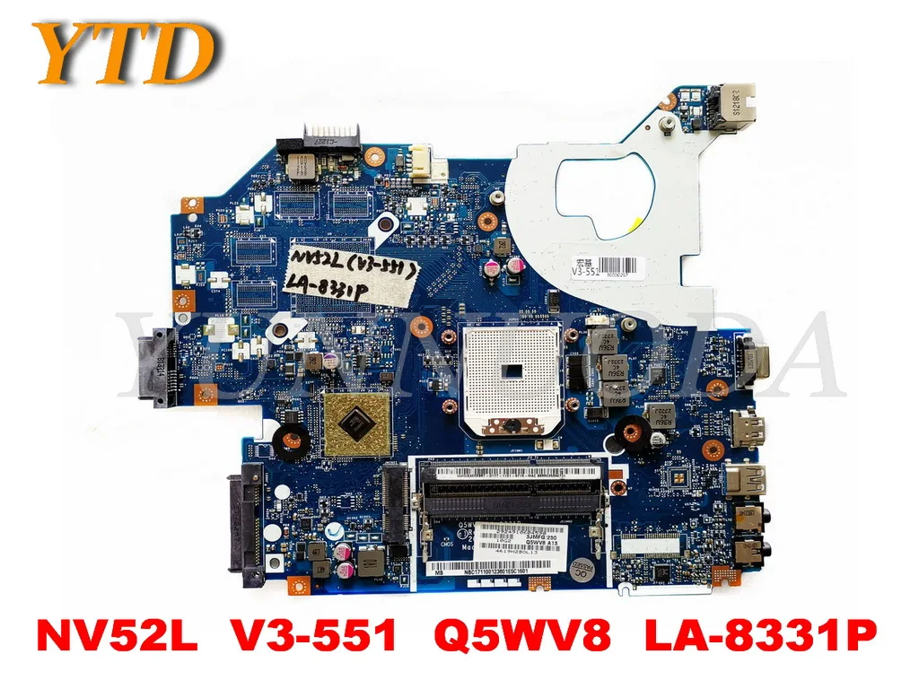 

Оригинальная материнская плата для ноутбука ACER V3-551 NV52L V3-551 Q5WV8, проверенная, хорошая Бесплатная доставка