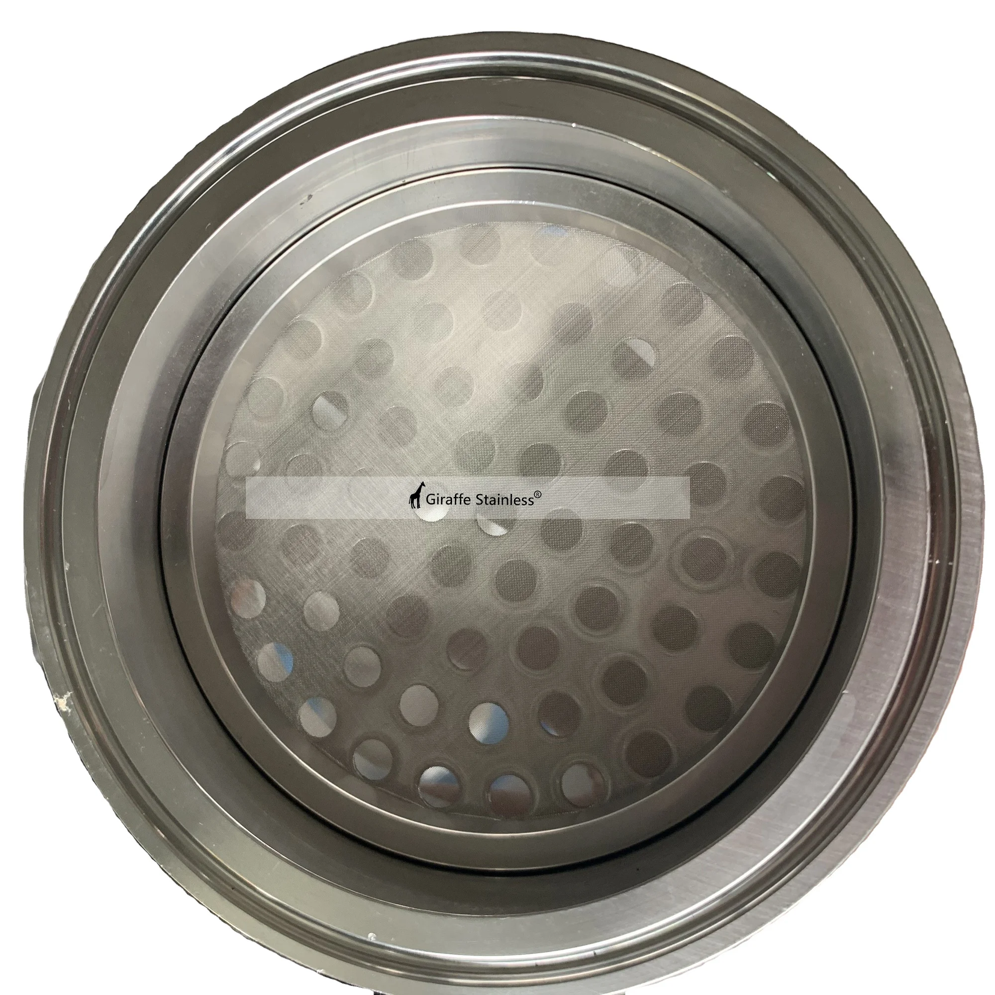 Фабричная модель 6 дюймов 5 микрон Спеченная сетчатая фильтровальная пластина