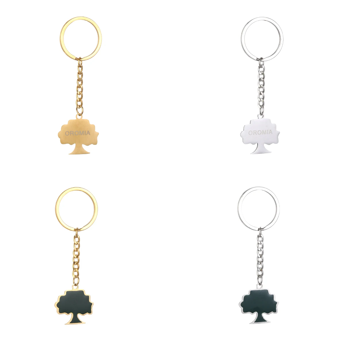 

Stainless Steel Ethiopia Oromia Keychain for Women Men Oromo Jewelry Gifts