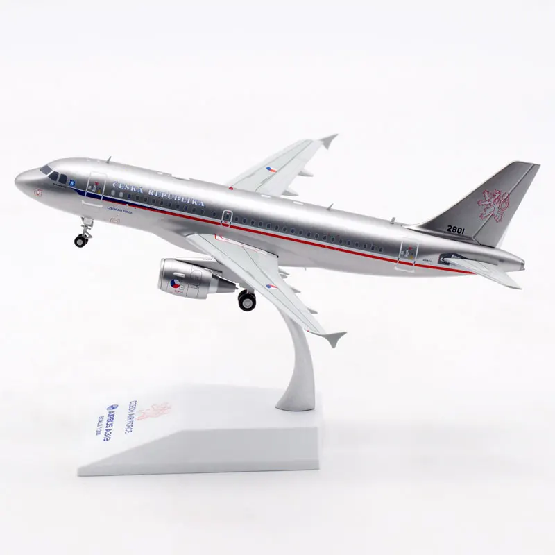 

Diecast 1:200 Scale Czech A319 2801 Alloy Aircraft Model Collection Souvenir Ornaments Display Decoration Toy