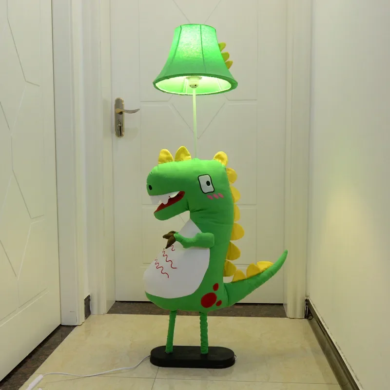 Настольная лампа с динозавром прикроватная для спальни скандинавское общежитие