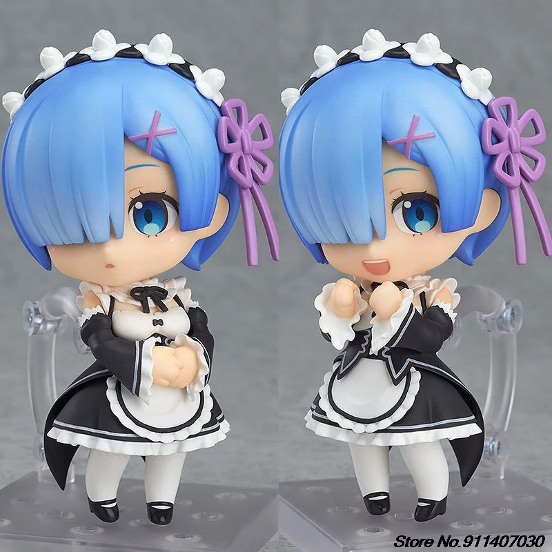 

Nendoroid 663 Re Life a Different World from Rem Action Figure kara Hajimeru Isekai Seikatsu Natsuki Subaru Doll Model Toy Gifts