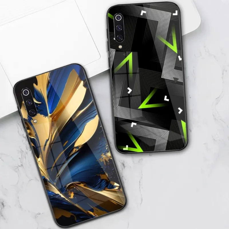 

Luxury Technology Design Phone Case for Xiaomi 13 12 11T 10 9 Lite Redmi Note 11 10 10S Pro 9 9A 8 PC Glass Phone Cover Funda