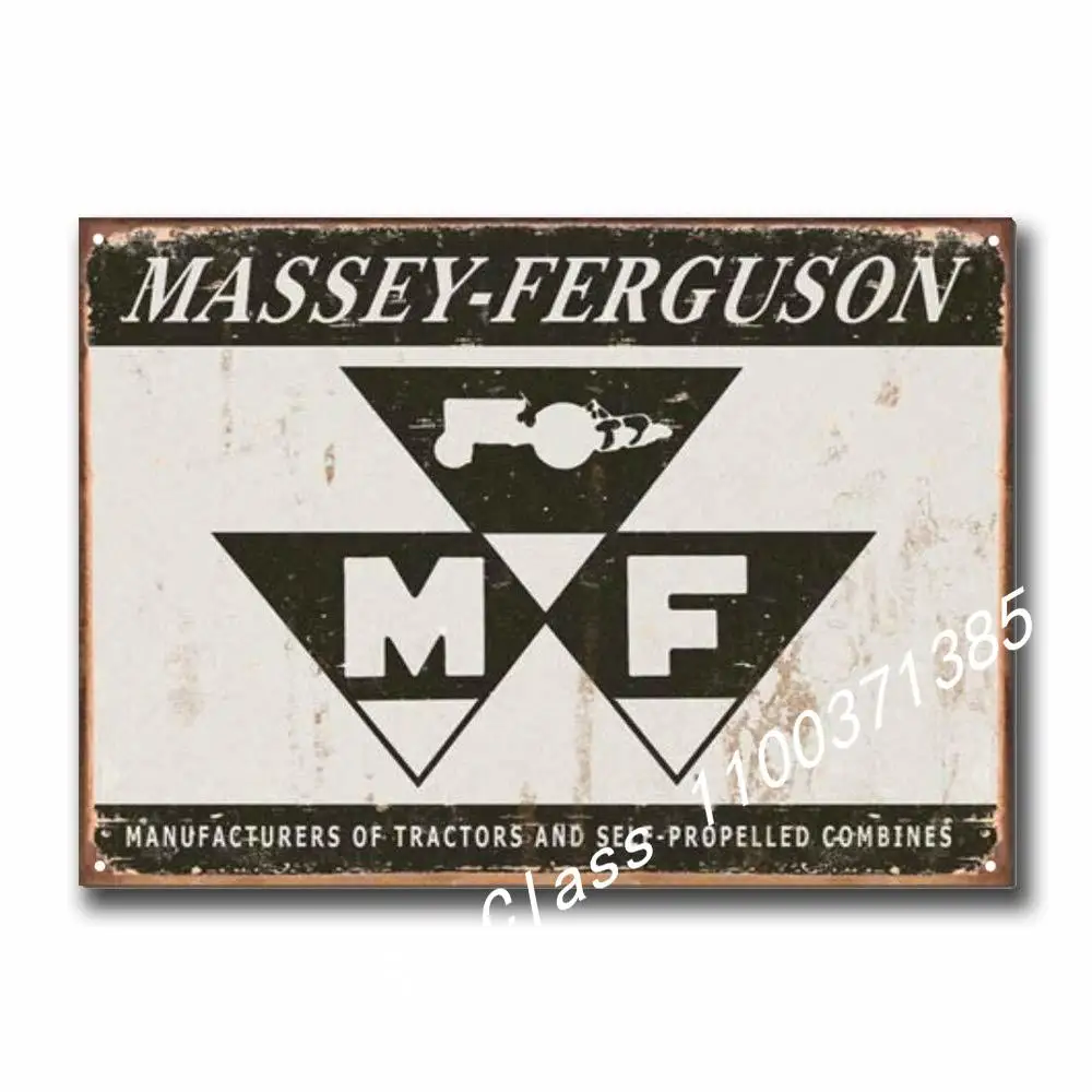 

Massey Ferguson Tractors Vintage Retro Tin Sign Metal Sign TIN Sign
