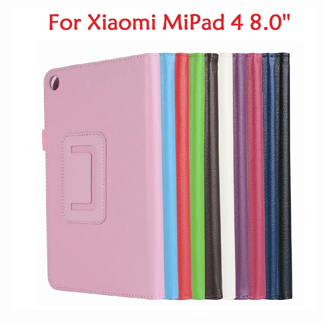 Чехол-книжка с подставкой 8 0 дюйма для Xiaomi Mipad 4 Mi Pad Магнитный смарт-флип ПУ чехол -