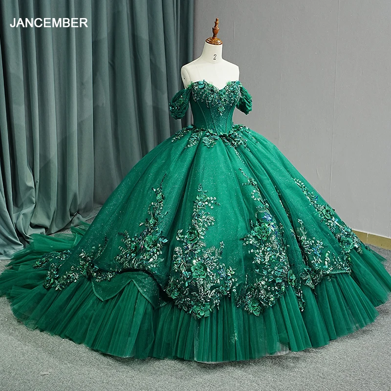 Милое платье принцессы для вечеринки дня рождения невесты бальное с аппликацией