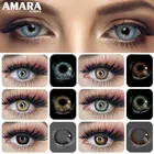 2 шт.пара, цветные контактные линзы для глаз