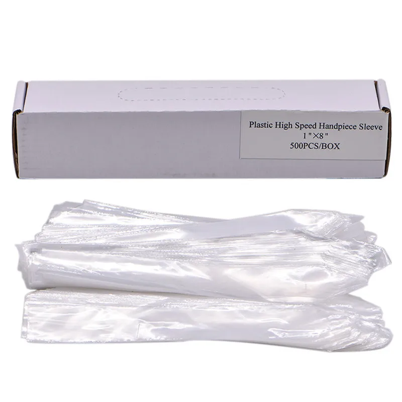 

500Pcs/Box Disposable High Speed Handpiece Sleeves Dental Clinic Material Dentistry Tools Plastic Protective Cover