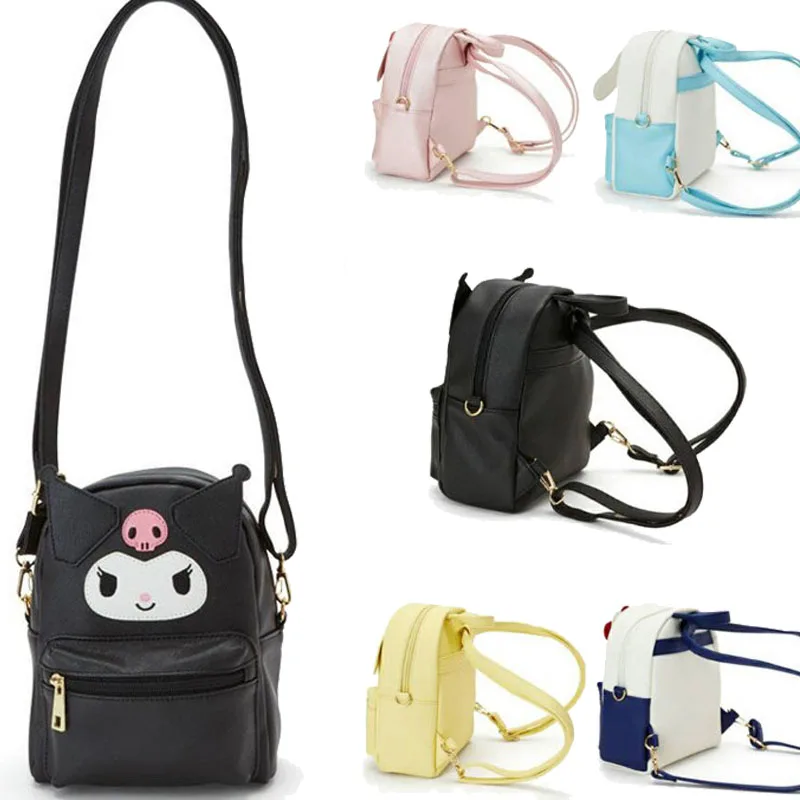 

Hello Kitty Mymelody Onpompurin Kuromi Cinnamorol Anime Fashion Backpack Schnheit Travel School Bag Girls Boys Children Toys