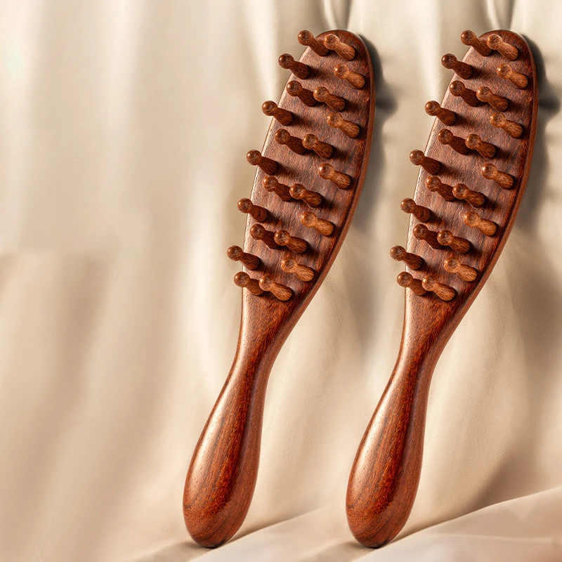 1 шт. расческа-меридиан для головы натуральный сандал расческа тела с длинной