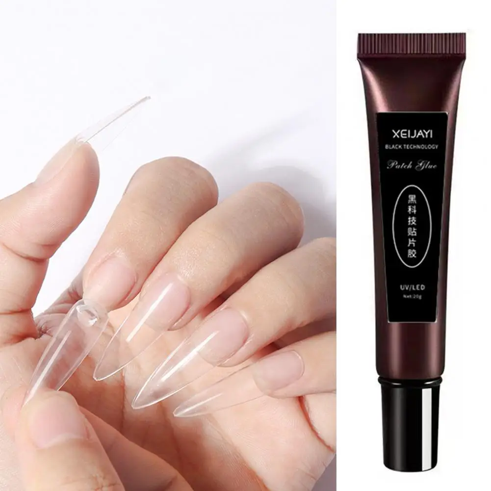 

Прозрачный твердый светодиодный ель для наращивания ногтей, 20 мл