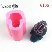 holder candle silicone mold handmade shell flower resin mold diy candle wax soap making home decor