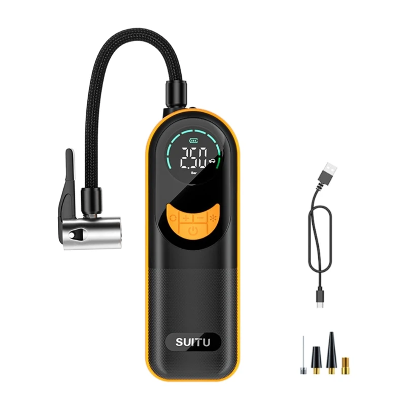 

Car Air Compressor Portable Wireless Digital Electric Inflator Pump Inflatable