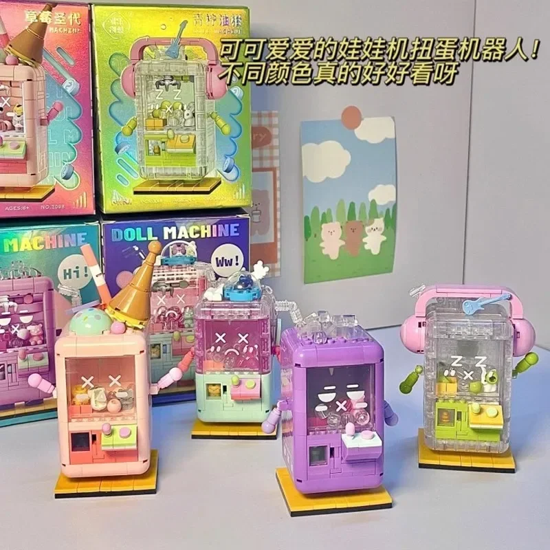 Машина для изготовления кукол-мороженого игрушечный конструктор подарок в сборе